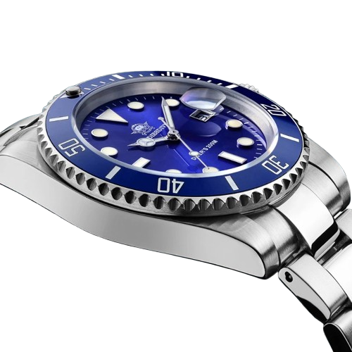 ADDIESDIVE Men’s Steel Watch – Waterproof Business/Sport