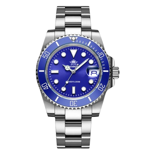 ADDIESDIVE Men’s Steel Watch – Waterproof Business/Sport