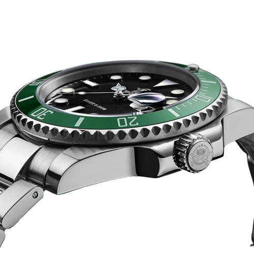 ADDIESDIVE Men’s Steel Watch – Waterproof Business/Sport