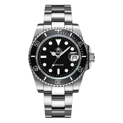 ADDIESDIVE Men’s Steel Watch – Waterproof Business/Sport