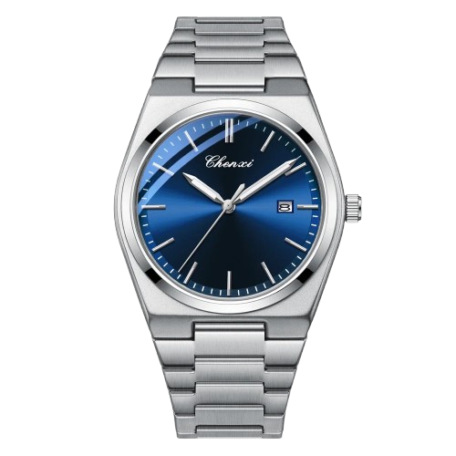 CHENXI 683: Slim Steel Watch - Luminous, Waterproof
